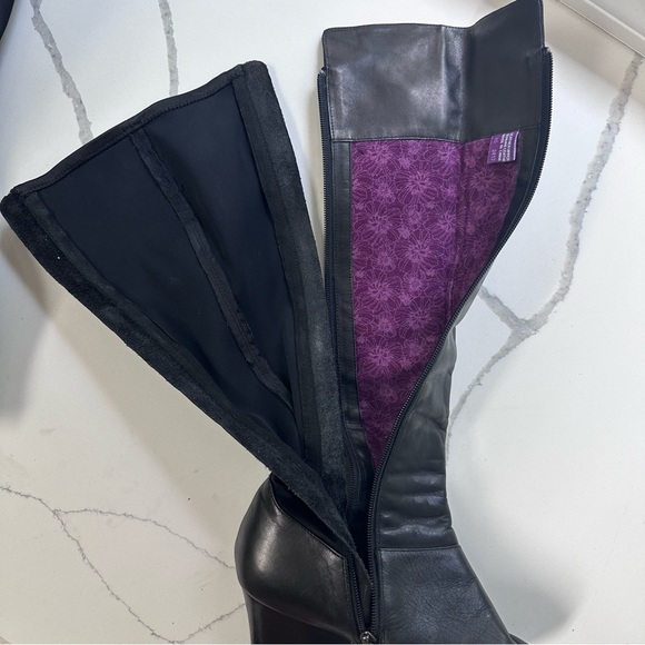 Umberto Raffini Black Heeled Boots - Picture 9 of 9